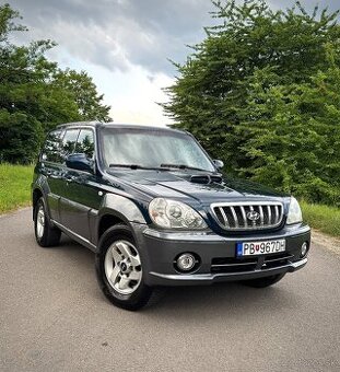 HYUNDAI TERRACAN 2.9 CRDi 4x4 NOVÁ STK/EK