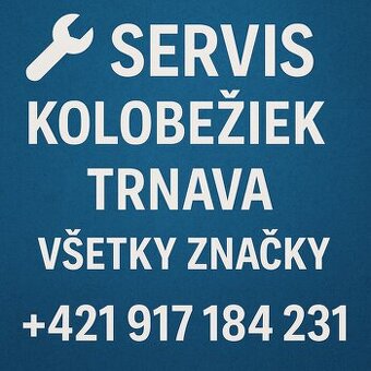 Servis elektrických kolobežiek a skútrov 🛴