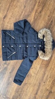 C&A - Zimná páperová bunda, veľkosť 128