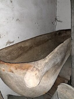 Mäsiarske drevené koryto pre domácu zabíjačku