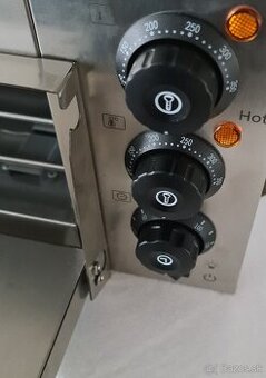 Pizza pec elektrická 1f 2000w nerezová - 1