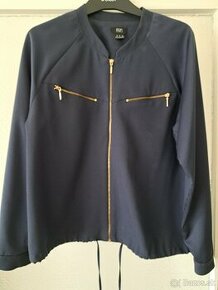 Bunda bluzon modry velkost 38 - 1