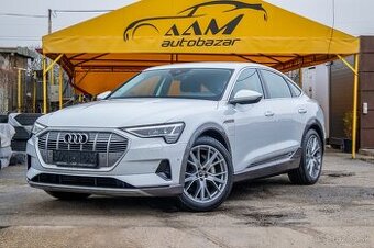 Audi E-tron Sportback 55 -2023/38tis. KM- Quattro -NEBÚRANÉ