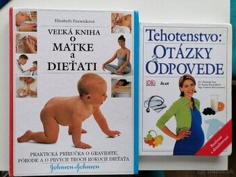 Darujem dve knihy o dietati, tehotne, matka a dieta