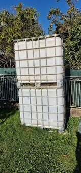 Použite IBC kontajnery 1000l vyplachnute, umyte
