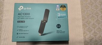 Wi-Fi adaptér TP-Link Archer T4U AC1300 (Archer T4U) čierny