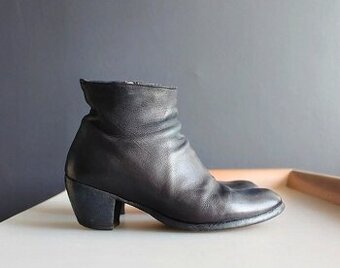 Kožené členkové čižmy Officine Creative