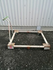 3ks Manipulačne voziky 130cm x 110cm