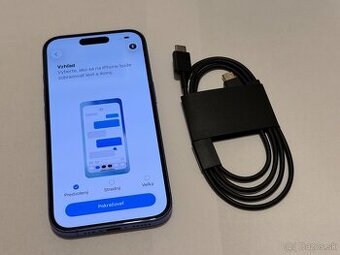 Apple Iphone 16 128Gb - ultramarine, batéria 100%