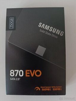 Predám Samsung SSD SATA 2,5" 250GB