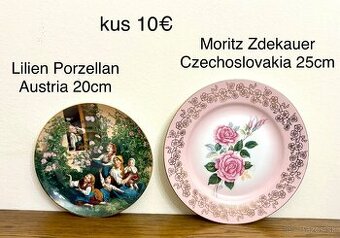PORCELÁNOVÉ A KERAMICKÉ DEKORÁCIE