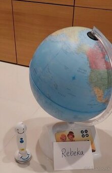 🌍 Predám interaktívny hovoriaci glóbus ALBI aj s perom