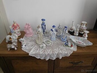 Porcelánové sošky- všetko PREDAJ SPOLU,