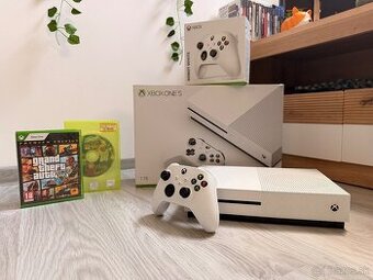Xbox One S 1TB - Nový ovládač + Hry