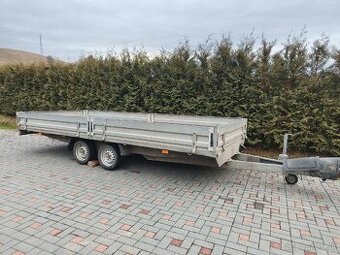 Dvojnapravovy prívesný vozík 2.6 t UNIKOL