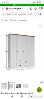 Šatníková skriňa