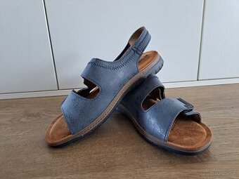 Pánske celokožené sandále