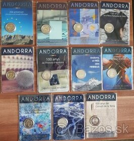 Andorra pamatne 2 euro mince - 1