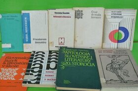 Slovenský jazyk a literatúra - rôzne knihy o literatúre