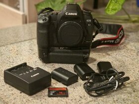 Canon 5D Mark II + Battery Grip + 3 baterky + 16 GB karta