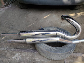 Výfuk na Yamaha Virago 535