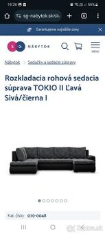 Rohová sedacia súprava - 1