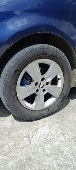 letné pneumatiky 215/60 r16 originál škoda
