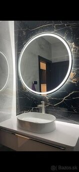 Zrkadlo okrúhle 100cm s Led podsvietením
