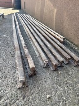 Koľajnice 70mm vysoké cca 30metrov