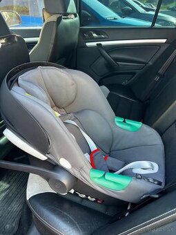 CYBEX Babyschale Aton B2 i-Size, Steel Grey-tmavosivá