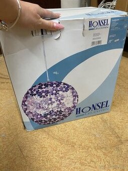 Závesné svietidlo HONSEL LEUCHTEN Purple (Art. No. 61021)