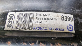 Plechové disky Opel