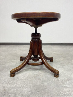 Klavírna rotačná stolička Thonet