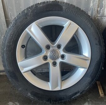 5x112 R16 6J ET50 Audi + 205/55 R16 zimné
