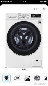 Práčka so sušičkou LG ešte rok záruka