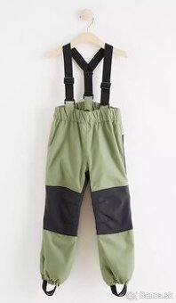 FIX Shellove nohavice s nastaviteľnou dĺžkou zelená