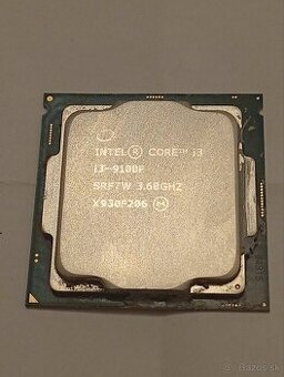 Cpu Intel i3 9100f