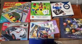 Rôzne hračky pre deti. Nové zabalené aj othorené