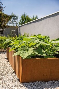Corten kvetináče / vyvýšené záhony