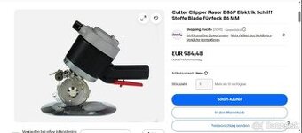 Kotúčová rezačka Rasor D86P