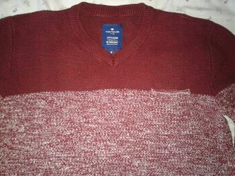 pánsky sveter TOM TAILOR - veľkosť M (ale sedí skôr na S)