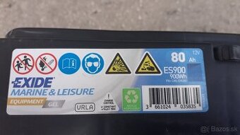 Gelova autobateria 80 ah