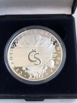 500 Korún 1916-2016 Československo - striebro - PROOF