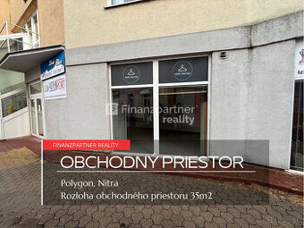 Prenájom - Obchodný priestor, Polygon, Nitra