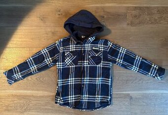 Košela chlapčenská, podšitá s kapucou, 170, zn. COOLCLUB
