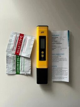 Elektronický pH meter / pero