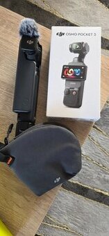 DJI cosmo pocket 3 + mikrofón DJI záruka 23 mesiacov
