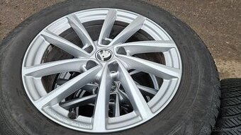 Alu kola Škoda Kodiaq R17 5x112 ET40 + Falken