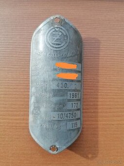 Prihlasitelný štítok čz 175 450