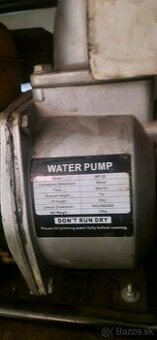 Benzinove čerpadlo na vodu